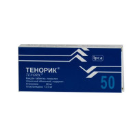 Тенорик таблетки п.п.о. 50мг 12,5мг N28