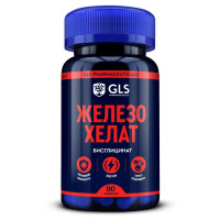 GLS Железо хелат капсулы 400мг N90