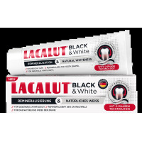 Lacalut Зубная паста Black & White 75мл