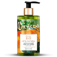 Only Bio Art Natural Гель для душа натуральный питательный масло персика и спелая груша 420мл