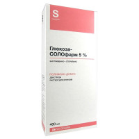 Глюкоза-Солофарм 5% раствор для инфузий 400мл N1