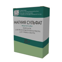 Магния сульфат порошок для раствора для внутреннего применения 25г N3 Флора Кавказа