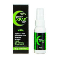 Доктор Храп экс с мятой спрей 60 мл
