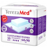 TerezaMed пеленки одноразовые SUPER 60х90см N30