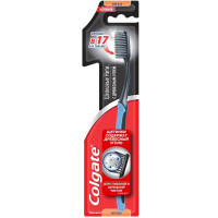 Colgate Зубная щетка шелковые нити с древесным углем мягкая