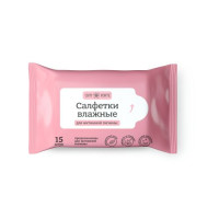 ComForte Салфетки влажные для интимной гигиены с молочной кислотой и экстрактом ромашки N15