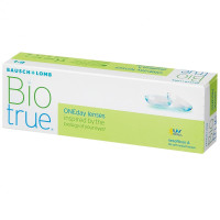 Линзы контактные однодневные Био Тру уан дэй/Bio true one day №30 /-9,00