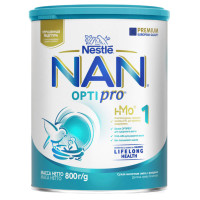 НАН 1 OptiPro молочная смесь (0-6 мес) 800г