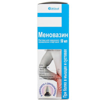 Меновазин раствор для наружного применения спиртовой 50мл флак-распылитель Эколаб