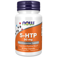 Now Foods 5-HTP (L-5-Гидрокситриптофан) капсулы N30