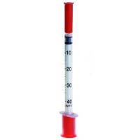 Шприц инсулиновый 1мл U40 с иглой 30G 0,3x8 SFM N10