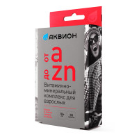 Витаминно-минеральный комплекс от А до цинка таблетки N30 Аквион
