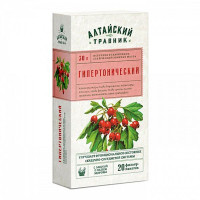 Алтайский травник Фиточай Гипертонический фильтр-пакеты 1,5г N20
