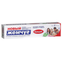 Новый жемчуг Зубная паста Кальций 50мл