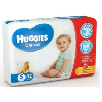 Хаггис подгузники classic 5/11-25кг N42