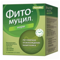 Фитомуцил Норм порошок д/внут прим 5г N10
