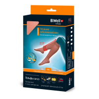 B.Well Гольфы MED JW-121 компрессионные прозрачные 22-32 мм рт ст 2 класс р. 4 Natural