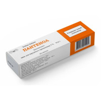 Пантенол 5% мазь для наружного применения 30г Зеленая Дубрава