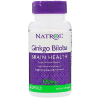 Natrol Гинкго Билоба капсулы N60