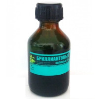 Бриллиантовый Зеленый р-р д/наруж прим спиртовой 1% 25мл N1 фл