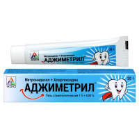 Аджиметрил гель стоматологический 1%+0.05% 20г