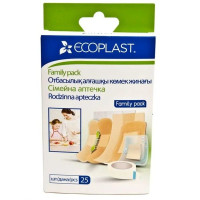 Ecoplast Набор пластырей Family Pack N25
