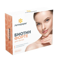 Биотин Форте капсулы N60 ЛетоФарм