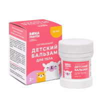 Бальзам детский Bona Mente! согревающий для тела 30мл
