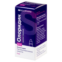 Олоридин капли глазные 0,1% 5мл