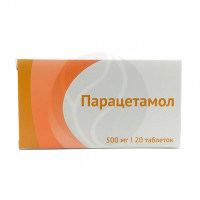 Парацетамол таблетки 500мг N20 Озон