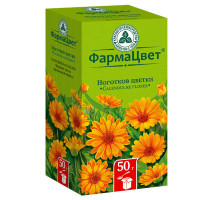 Календула (ноготки) цветки 50г Красногорсклексредства