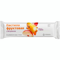 Vitateka Пастила фруктовая Яблоко с грушей 27г
