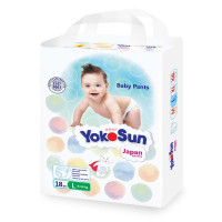 YokoSun Подгузники-трусики размер L 9-14кг N18