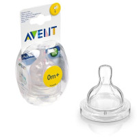 Avent Соска силиконовая для новорожденного 2 шт