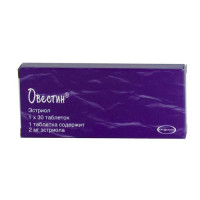 Овестин таблетки 2мг N30