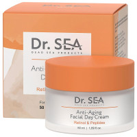 Dr.Sea Крем для лица с ретинолом и пептидами антивозрастной дневной 50мл