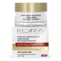 Кора Крем-гель ревитализант 5 факторов молодости 50 мл