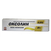 Оксолин мазь назальная 0,25% 10г Алтайвитамины