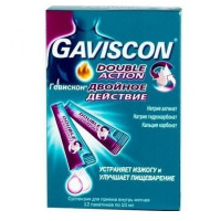 Гевискон двойное действие суспензия мятная 10мл N12 пак