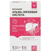Витаниум Альфа-липоевая кислота таблетки 360мг N25