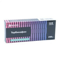 Тербинафин таблетки 250мг N14 Медисорб