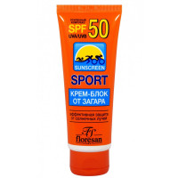Floresan Формула 106 Крем солнцезащитный водостойкий SPF50 60мл