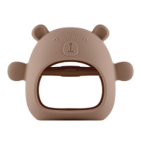 Roxy-Kids Прорезыватель Bear карамельный 0+