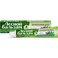 Лесной Бальзам Зубная паста Профилактическая с экстрактом шалфея и алоэ-вера на отваре трав 75мл