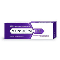 Акридерм СК мазь д/наружн применения 30г N1 туба