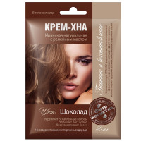 Фитокосметик Крем-хна с репейным маслом шоколад 50мл