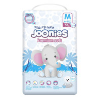 Joonies Premium Soft Подгузники для детей размер M 6-11кг №58