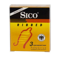 Sico Презервативы №3 ribbed
