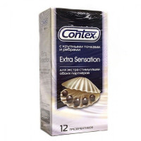 CONTEX ПРЕЗЕРВАТИВЫ EXTRA SENSATION №12