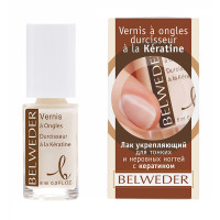Бельведер лак укрепляющий для тонких и неровных ногтей с кератином 8мл